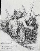 Francisco Goya Semana S en tiempo pasado en Espana oil painting reproduction